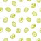 Easter outline icon seamless vector pattern.