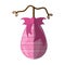 easter pink egg bow decoration hang