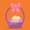 EASTER RABBIT BASKET 09