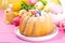 Easter round bundt cake