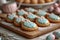 Easter\\\'s Cookie Canvas, Pink-Frosted Treats Amidst a Scene of Eggs and Blossoms of Spring