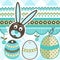 Easter scrapbook elements