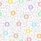 Easter seamless vector pattern. Flat design.