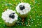 Easter sheep cupcakes , creative idea Easter party treats for kids