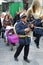 Easter in Sicily, Holy Friday - Our Lady in Procession - Sousaphone player - Italy