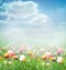 Easter Spring background