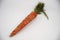 Easter straw decorative orange carrot