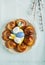 Easter Sweet Bread Wreath