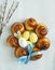 Easter Sweet Bread Wreath