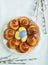 Easter Sweet Bread Wreath