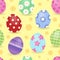 Easter theme seamless background 1