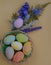 Easter is a very significant holiday for Christians around the world. Multicolored yoke, Resurrection of the Resurrection of Chris