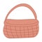 easter wicker basket hunting eggs icon element