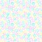 Easter wrapping paper. Seamless pattern. Doodle