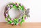 Easter wreath decoration
