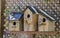 Eastern Bluebird bird nest box garden arbor birdhouses