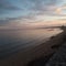 The eastern Mediterranean sea in northern Cyprus and turkey.