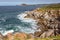 The eastern side of Granite Island  looking back to the Rosetta Bluff in Victor Harbor South Australia on August 3 2020