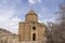 Eastern side of medieval Armenian Cathedral of Holy Cross its bas reliefs, Akdamar island, Van Lake, GevaÅŸ Turkey. Church is