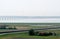 Easterscheldt and the Zeeland brug, seen from the Sint-Lievensmonstertoren in Zierikzee