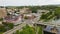 Easton, Pennsylvania, Delaware River, Aerial View, Downtown