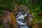 Eastside Trail Waterfall At Mount Rainier National Park