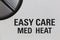 Easy Care Medium Heat Dryer Close Up