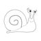 Easy Coloring Animals for Kids: Snail