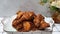 Easy home cooking coconut fried chicken