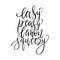 Easy peasy lemon squeezy - vector lettering quote. Hand drawn calligraphy quote