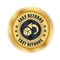 Easy Returns vector logo. trust badges. easy returns icons