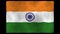 Easy to use beautiful illustration view of waving Indian flag