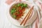 Easy Vietnamese caramelized pork mince on a bowl