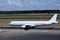 EasyJet plane, white livery