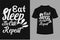 About Eat Sleep Be Cute Repeat T-shirt Design