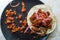 Eaten Vegetarian Vegan Cochinita Pibil, Texturized Soy Protein Tacos
