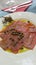 Eating out in Croatia / Tuna Carpaccio