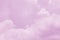 Eautiful sky and clouds in soft pastel color.Soft  pink cloud in the sky background colorful pastel tone.