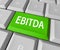 EBITDA Computer Keyboard Key Button Earnings Revenue Profit