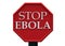 Ebola Stop sign