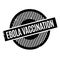 Ebola Vaccination rubber stamp