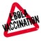 Ebola Vaccination rubber stamp