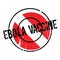 Ebola Vaccine rubber stamp