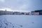 Ebrington Square in Winter