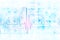 ECG background. pulse trace