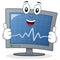 ECG Electrocardiogram Monitor Character