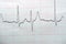 ECG ElectroCardioGraph paper that shows Normal Sinus Rhythm NSR with frequent PACs Premature Atrial Contractions, PVCs Premature