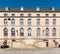 Echternach - The Grand Duchy of Luxembourg - 04 14 2019 - The symmetrical facade of the Classical Lycee Lycee Classique of