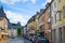 Echternach, Luxembourg; 08/11/2018: Street in the old town of Echternach, in Luxembourg, Europe. Typical houses