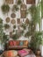 Eclectic Bohemian Corner. An eclectic bohemian corner features